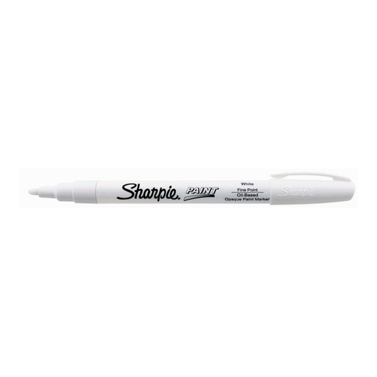 White Oil-Based Paint Marker, Fine Point
