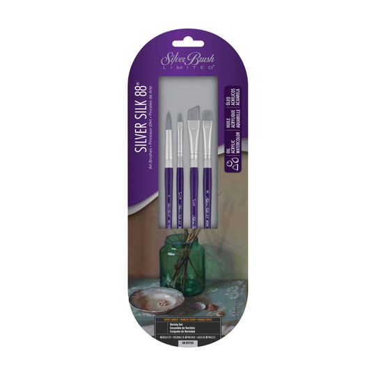 4-Piece Artist Variety Brush Set