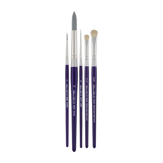5-Piece Decorative Painting Brush Set