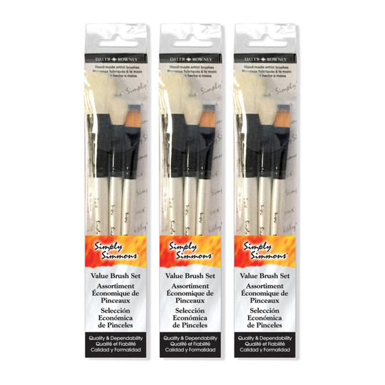 Mop Brush Set, 3 Sets