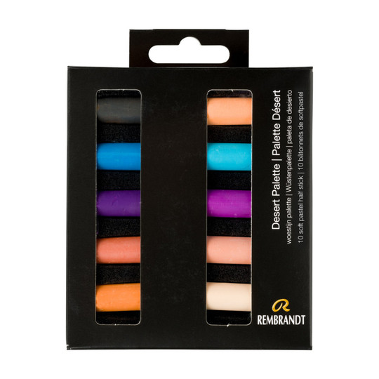Soft Pastel Micro Set, 10 Half Sticks, Desert Palette