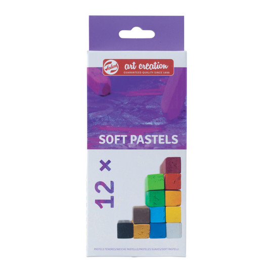 12-Color Soft Pastel Set