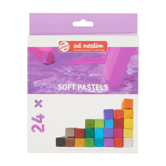 24-Color Soft Pastel Set