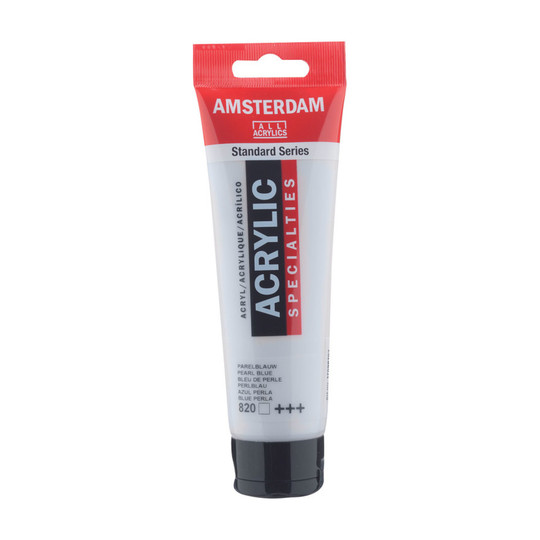 Standard Acrylic Paint, Pearl Blue 820, 120 mL
