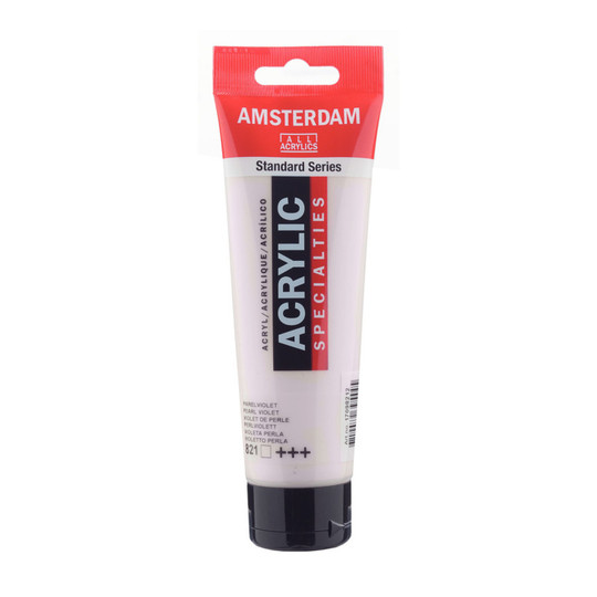 Pearl Violet Transparent Acrylic Paint, 120 mL