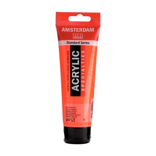 Standard Acrylic Paint, 120 mL, Reflex Orange 257