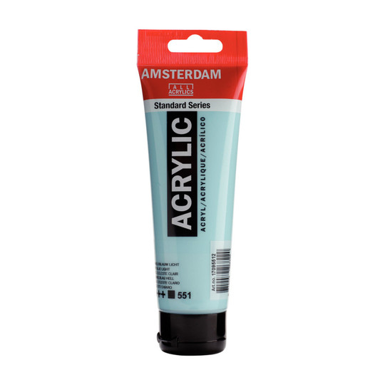 Sky Blue Light Acrylic Paint, 120 mL