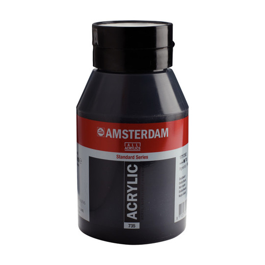 Standard Series Acrylic Paint, 1000 mL, Oxide Black