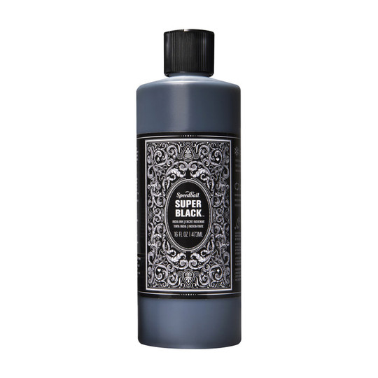 Super Black India Ink, 16 oz
