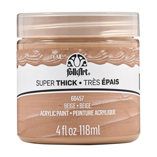Super Thick Acrylic Paint, 4 oz, Beige