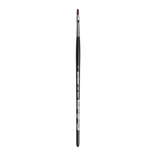 Size 1 Flat Synthetic Brush for Acrylic and Oil Paint