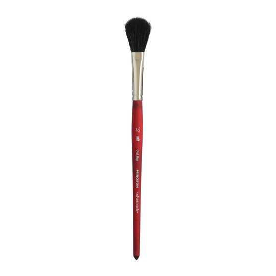 Velvetouch Scarlet Oval Mop Brush, Synthetic Bristles, 1/2 in.