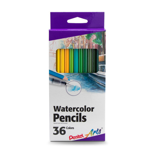 36-Color Watercolor Pencil Set