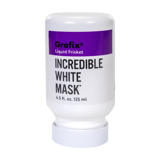 White Liquid Frisket Masking Fluid, 4 oz