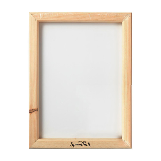 Wood Screen Printing Frame, 110 Mesh, 12 x 16 in.