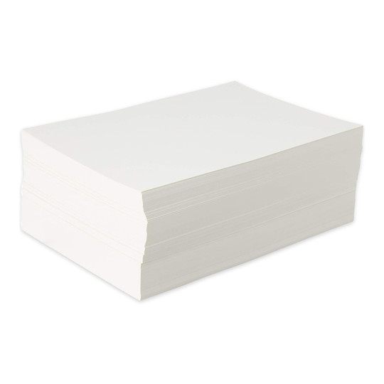 XL Watercolor Paper Sheets, 9 x 12 in., White, 500 Sheets