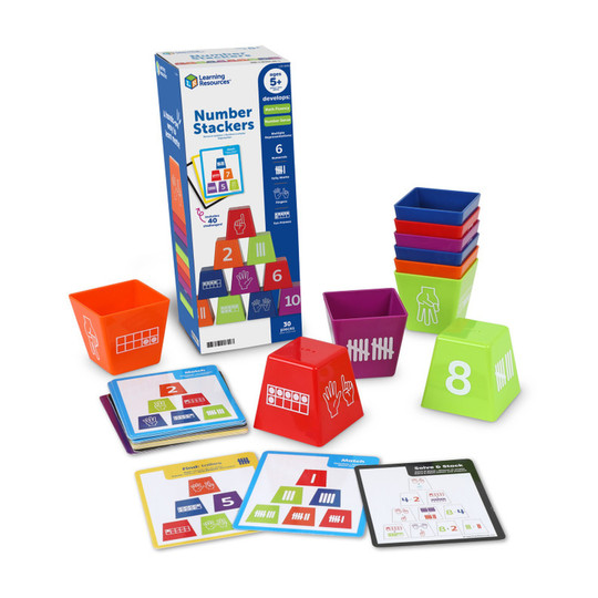 Number Stackers Early Math Activity Set