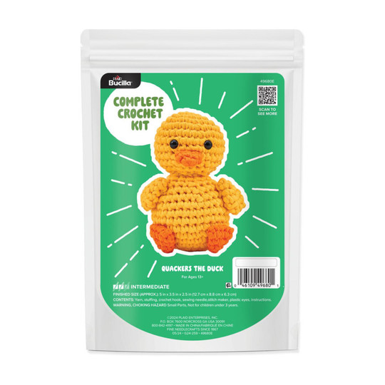 Quackers the Duck Amigurumi Crochet Kit
