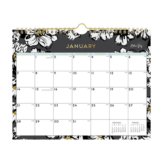 2027 Monthly Wall Calendar, 11 x 8.75 Inches