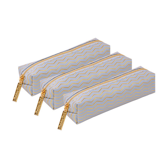 Blue Haze Pencil Case, Pack of 3