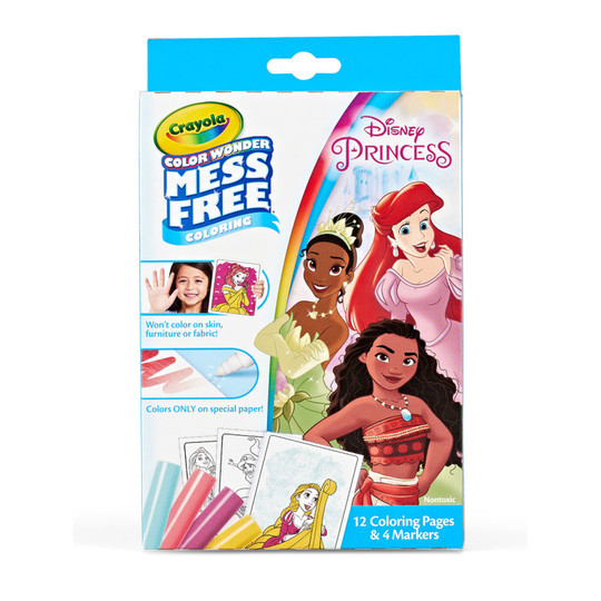 Princess Mess-Free Mini Coloring Set