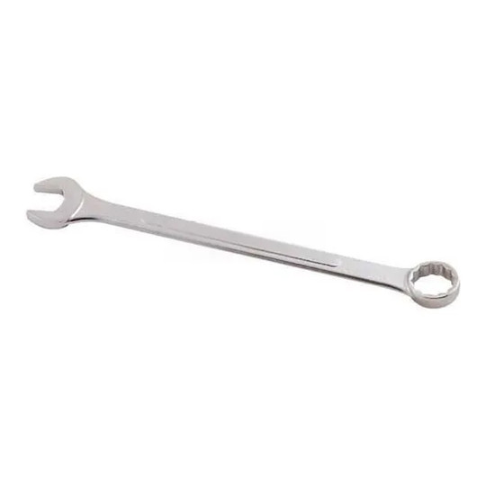 1-1/2 in. 12-point raised-panel combination wrench with full-polish chrome finish