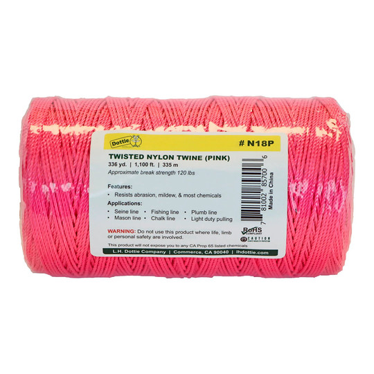 Twisted nylon conduit fishing line, 1,100 ft