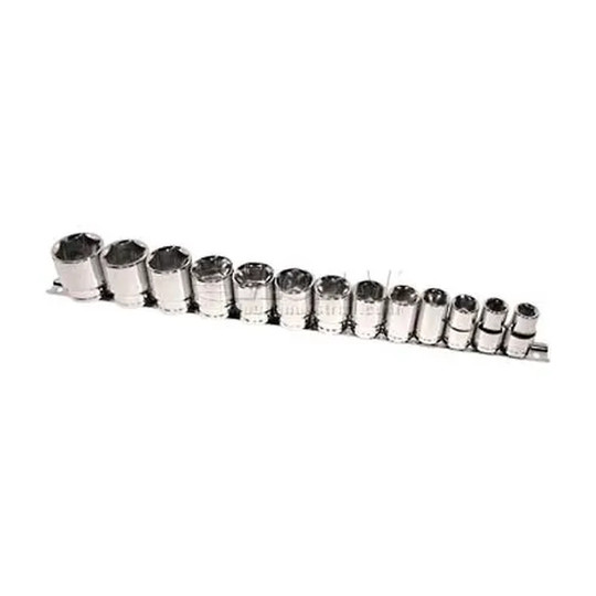 Short chrome 1-1/8 in. 6-point socket with 1/2 in. drive