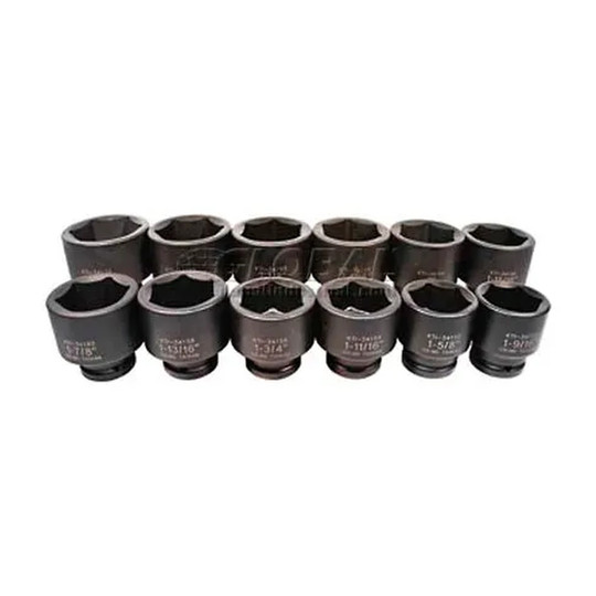 Short 3/4-inch drive 2-inch six-point impact socket