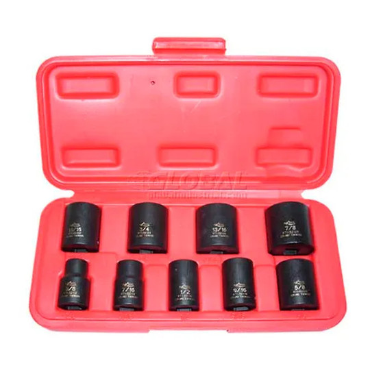 3/8 in. drive 3/4 in. six-point short impact socket