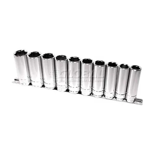 21 mm deep 6-point chrome socket with 1/2 in. drive