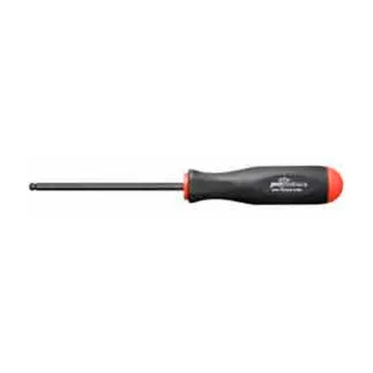 6 mm ball-end hex screwdriver with black finish