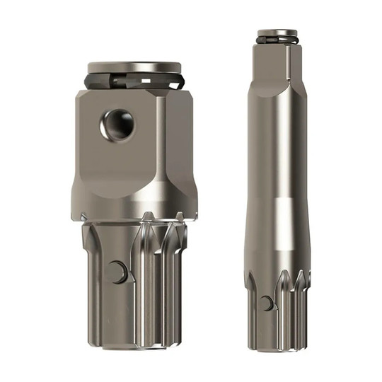 Extended and standard impact wrench anvils with 1/2 in. and 3/4 in. drives