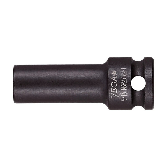 3/8-inch drive 1/2-inch 6-point spring-loaded magnetic thin-wall impact socket