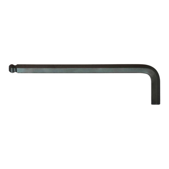 Black 8 mm long-arm ball-end L-wrench