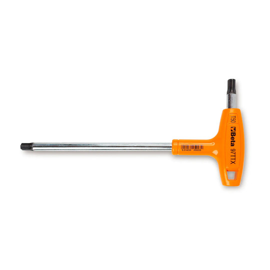 T50 Torx key with ergonomic T-handle