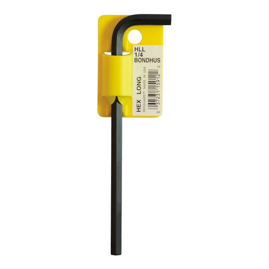 Black 3mm long-arm hex key L-wrench