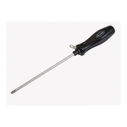 #1 Phillips screwdriver with 3-inch round blade and comfort-grip handle
