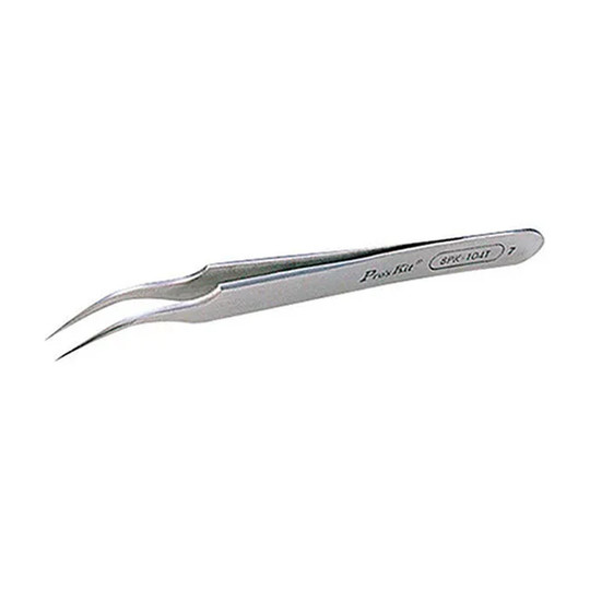 Nonmagnetic curved tweezers