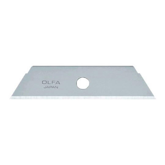 Trapezoid replacement blades for compatible SK-4 safety knives