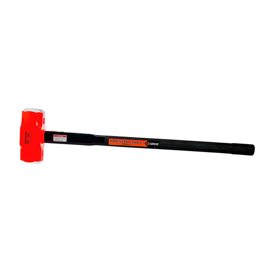 20 lb head sledge hammer with 36 in steel and rubber handle