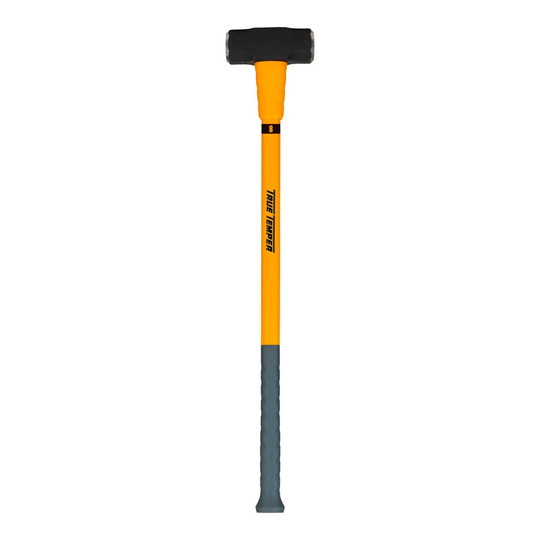 8 lb double-face sledge hammer with 36 in fiberglass handle