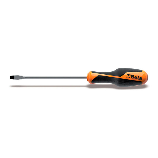 6.5 mm x 150 mm slotted screwdriver with textured handle