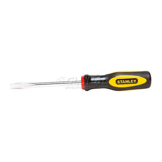 1/4 in. x 4 in. slotted screwdriver with textured handle