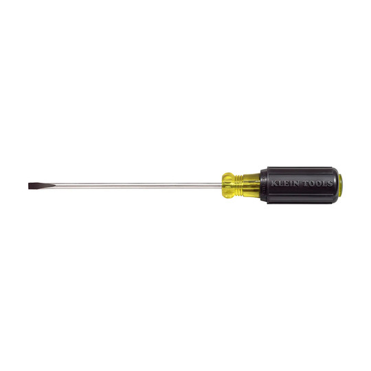 3/16-inch cabinet tip slotted screwdriver with 4-inch blade