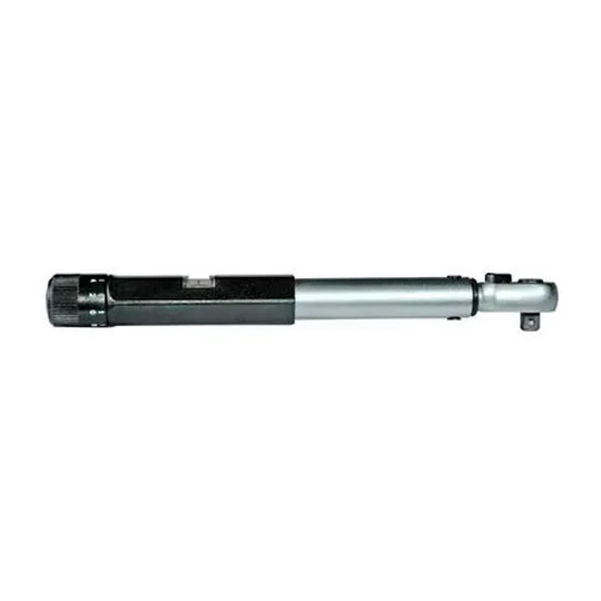 Black 1/4-inch drive ratcheting torque wrench