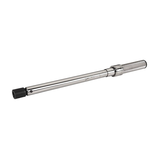 Silver Y-shank interchangeable head torque wrench with flex head