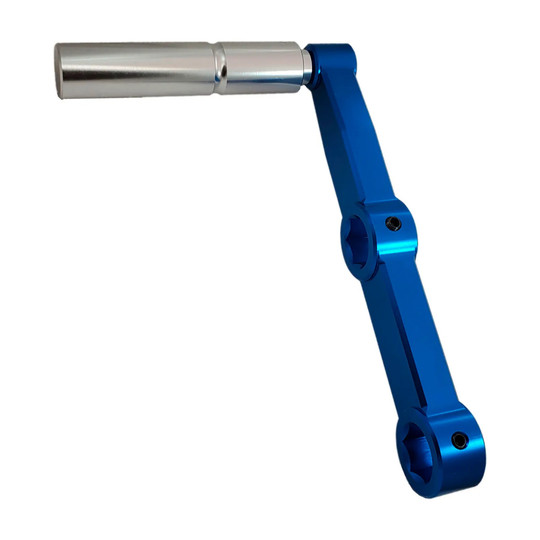 Aluminum long speed handle for vise applications