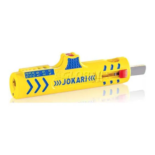 Universal round cable stripper for 8 to 13 mm cables