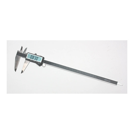 Digital caliper with large LCD display and 0-12 inch/300 mm measuring range